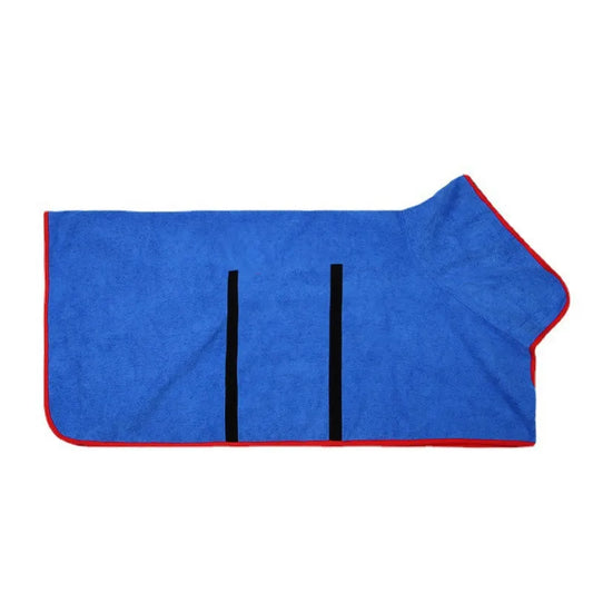 Schnelltrocknender Haustier-Bademantel aus Mikrofaser