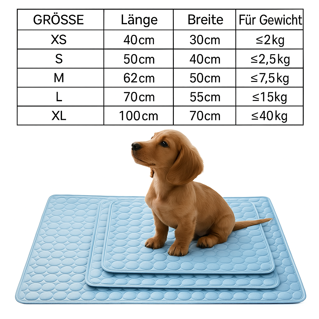 ChillBuddy - Die smarte Kühldecke für Hunde