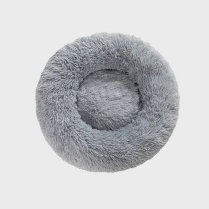 Flauschiges Donut – Haustierbett