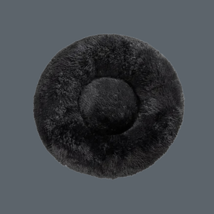 Flauschiges Donut – Haustierbett