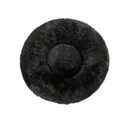 Flauschiges Donut – Haustierbett