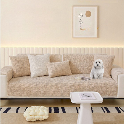 Stylische Lammfell Sofa-Schonbezüge