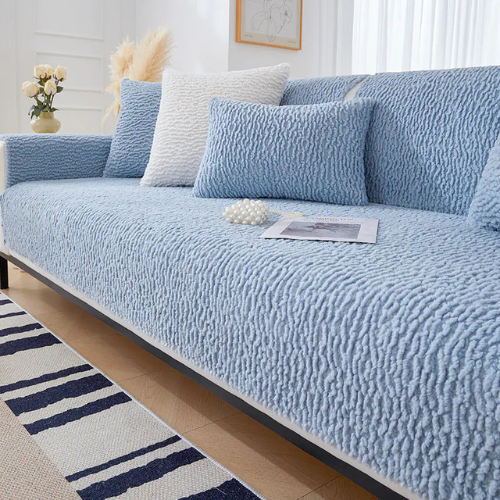 Stylische Lammfell Sofa-Schonbezüge