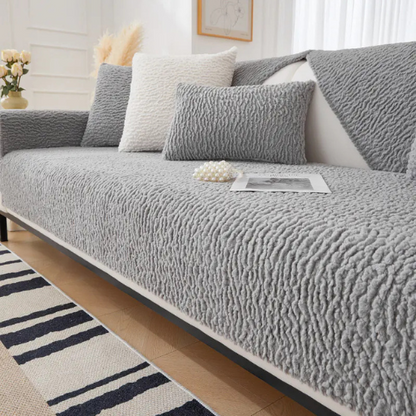 Stylische Lammfell Sofa-Schonbezüge