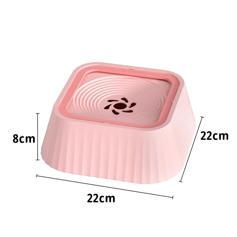 Floating water bowl for pets – clean drinking, less spilling