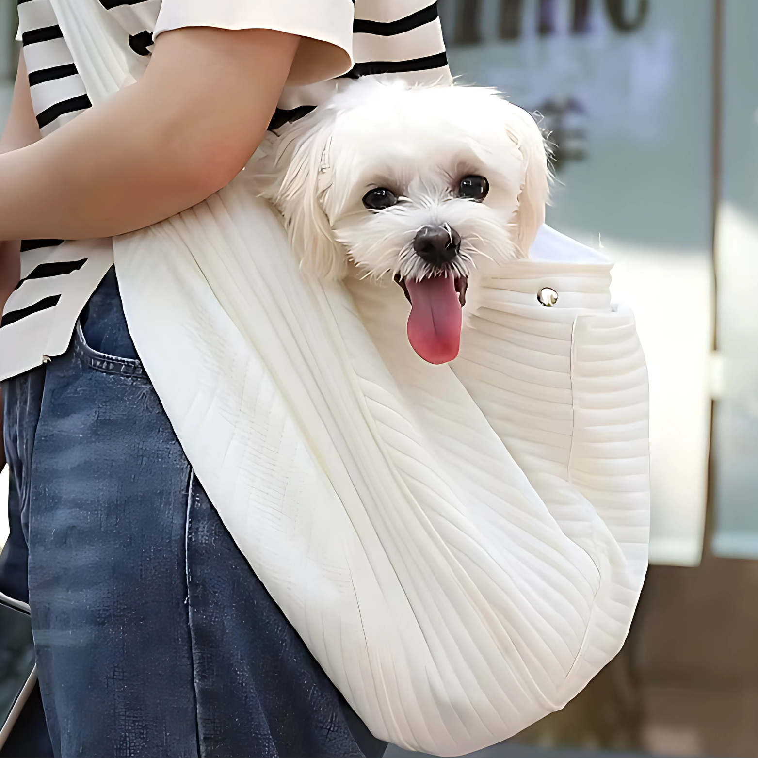 SnuggleBag – Stylische Tragetasche für kleine Hunde