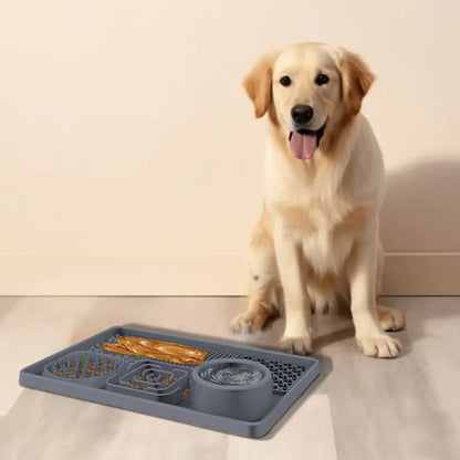 Silikon-Futtermatte & Slow – Feeding-Pad