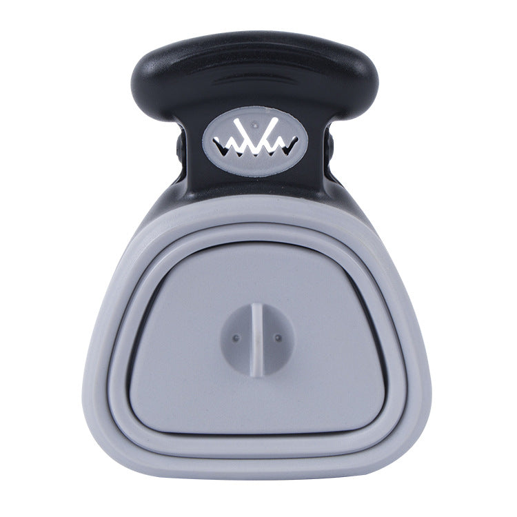 Portable dog poop scoop