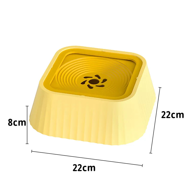 Floating water bowl for pets – clean drinking, less spilling