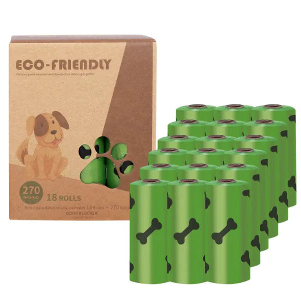 Portable Dog Poop Bags – Leak-proof, Environmentally Friendly &amp; Ideal for Travel