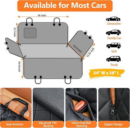 Haustier – Auto-Matte mit Tasche