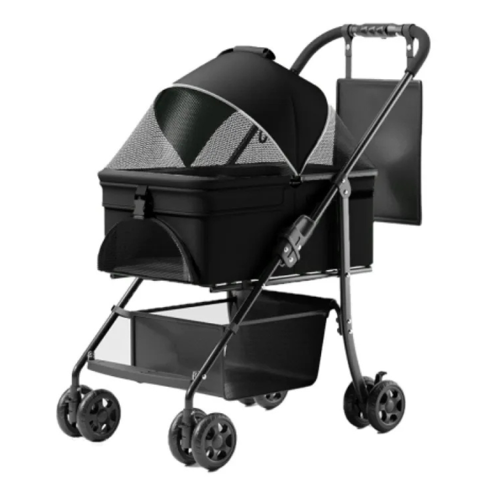 Faltbarer 2-in-1 Haustier – Kinderwagen