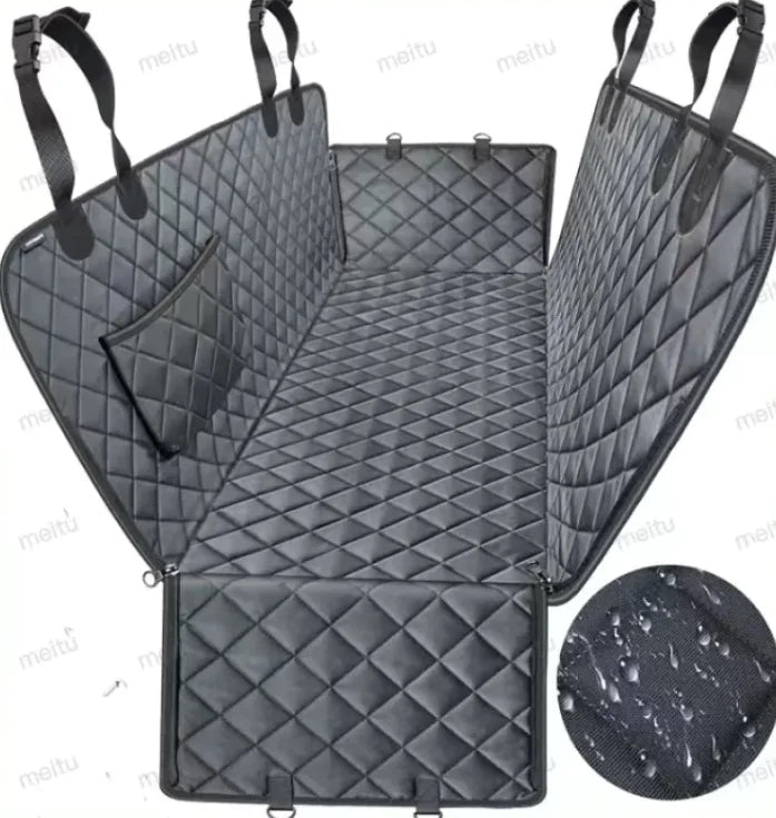 Haustier – Auto-Matte mit Tasche