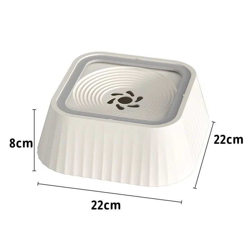 Floating water bowl for pets – clean drinking, less spilling